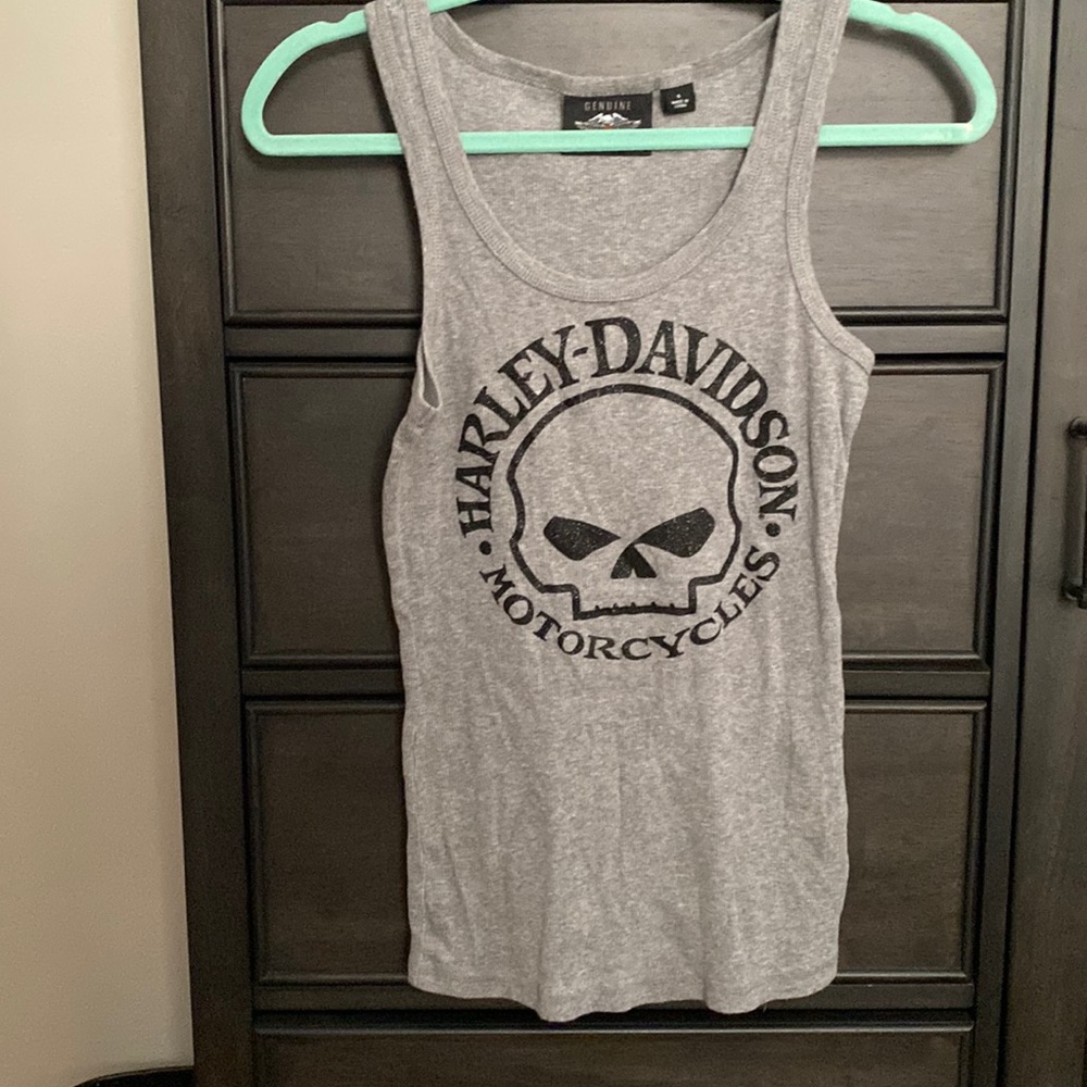 Harley Davidson logo tank